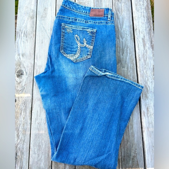 Maurices Boot Cut Denim Jeans - Size 20 Short - Picture 2 of 3